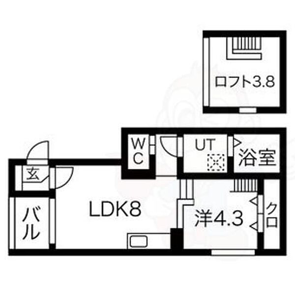 愛知県名古屋市中区新栄２丁目(賃貸アパート1LDK・1階・30.52㎡)の写真 その2