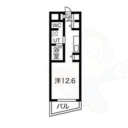 名古屋市営名城線 東別院駅 徒歩8分 3階/-