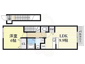 カーサ・セレノ  ｜ 愛知県名古屋市中川区東中島町５丁目10番1号（賃貸アパート1LDK・2階・42.37㎡） その2