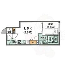 愛知県名古屋市中村区若宮町１丁目（賃貸マンション1LDK・4階・29.60㎡） その2