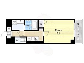 愛知県名古屋市西区那古野２丁目（賃貸マンション1K・8階・28.82㎡） その2