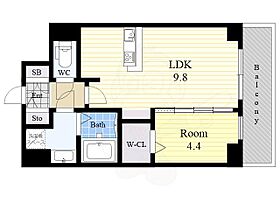 プレサンス丸の内アドブル  ｜ 愛知県名古屋市中区丸の内１丁目（賃貸マンション1LDK・7階・37.75㎡） その2