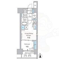 ヒヴィ・カーサ名駅西 1001 ｜ 愛知県名古屋市中村区太閤通５丁目（賃貸マンション1LDK・10階・33.48㎡） その2