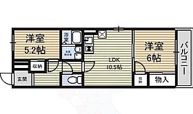 ソレアード2  ｜ 愛知県名古屋市中川区法華西町１丁目22番（賃貸マンション2LDK・5階・53.55㎡） その2