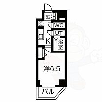 メイクス上前津3  ｜ 愛知県名古屋市中区橘１丁目（賃貸マンション1K・8階・23.01㎡） その2