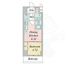 愛知県名古屋市中区伊勢山１丁目（賃貸マンション1DK・3階・27.72㎡） その2