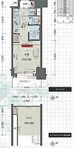 プレサンス金山グリーンパークス  ｜ 愛知県名古屋市中区平和１丁目16番17号（賃貸マンション1R・1階・21.09㎡） その2