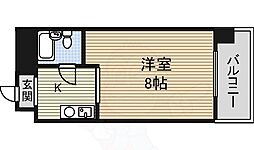 メゾン・ド・オーブ 1Kの間取図画像