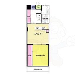 シティハイツシャンベール 1階/-