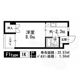 東山レジデンス 2階/-