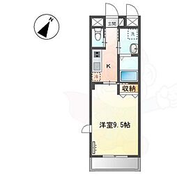 ビスカリア猫洞 3階/-