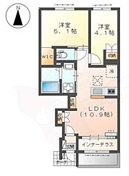 ドエル・カルミア 1階