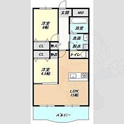 丸二サンハイツ 3階/-