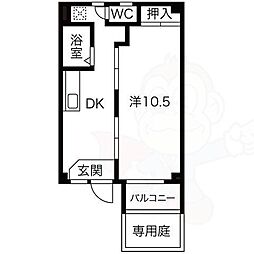 ランドスクエア本陣 1階/-