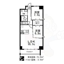 オルソパール伝馬 13階/-