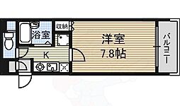 はあとTWO2002 1Kの間取図画像