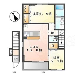 リバティ A 2階/-