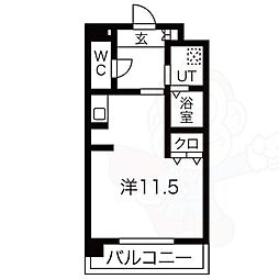 ブロンメゾン平和 2階