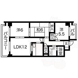 ソフィアメゾン 3LDKの間取図画像