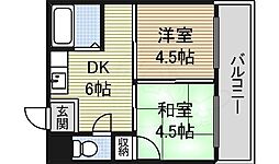 平出ハイツ 3階/-