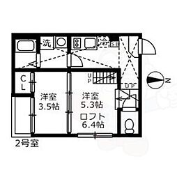名古屋市営名港線 六番町駅 徒歩10分 2階/-
