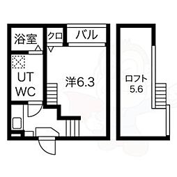 名古屋市営東山線 岩塚駅 徒歩3分 2階/-