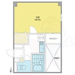 WESTCOAST 1Kの間取図画像