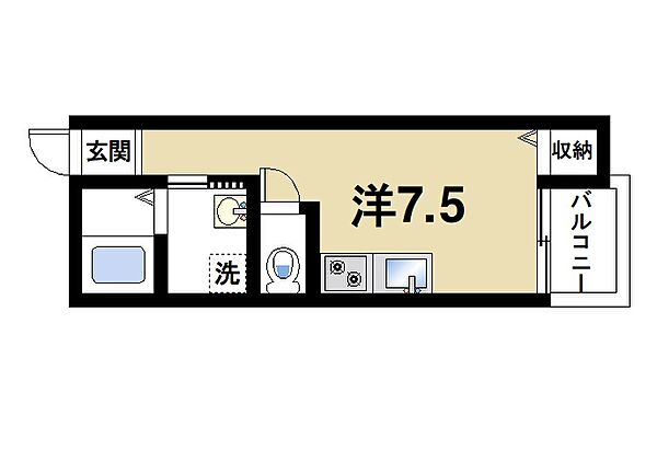 画像2:コンパクトで機能的！快適に暮らせるお部屋です。