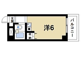 奈良県奈良市大宮町1丁目（賃貸マンション1R・6階・18.70㎡） その2