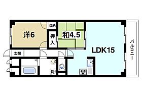 奈良県奈良市芝辻町4丁目（賃貸マンション2LDK・6階・63.80㎡） その2