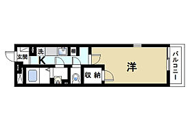 クレイノ蓬莱  ｜ 奈良県奈良市宝来4丁目2-10（賃貸マンション1K・3階・25.07㎡） その2