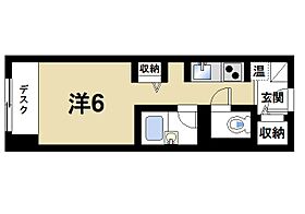 アスカ21  ｜ 奈良県大和郡山市小泉町（賃貸マンション1R・3階・21.45㎡） その2