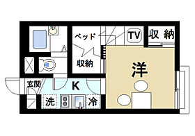 レオパレスシプレII  ｜ 奈良県大和郡山市城南町2-22（賃貸アパート1K・1階・19.87㎡） その2