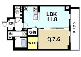 サンスクリット西大寺  ｜ 奈良県奈良市西大寺南町（賃貸マンション1LDK・7階・51.12㎡） その2