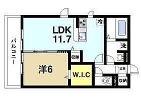 楓A  ｜ 奈良県奈良市大森町（賃貸アパート1LDK・2階・45.29㎡） その2