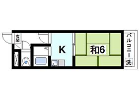 奈良県磯城郡田原本町大字阪手（賃貸マンション1K・2階・19.00㎡） その2