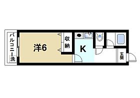 ミユキシティーマンション  ｜ 奈良県奈良市三条町（賃貸マンション1K・5階・22.95㎡） その2