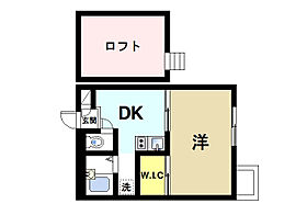 京都府木津川市相楽台7丁目15-19（賃貸アパート1DK・2階・29.48㎡） その1