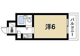 シティパレス生駒P-2  ｜ 奈良県生駒市山崎新町（賃貸マンション1R・4階・15.60㎡） その2