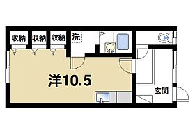 リュミエール・ベル H ｜ 奈良県大和郡山市北西町（賃貸アパート1R・2階・31.36㎡） その2