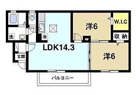 奈良県桜井市大字上之庄（賃貸アパート2LDK・1階・57.80㎡） その2