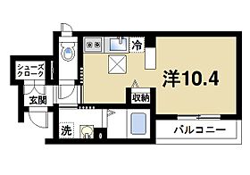 奈良県磯城郡田原本町大字八尾（賃貸アパート1R・1階・32.37㎡） その2