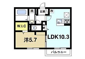 奈良県奈良市法蓮町（賃貸アパート1LDK・1階・40.05㎡） その2