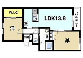 奈良県天理市二階堂上ノ庄町（賃貸アパート2LDK・2階・60.25㎡） その2