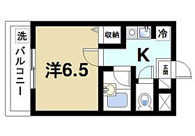 メゾンケイティーエス  ｜ 奈良県奈良市三条町（賃貸マンション1K・5階・20.18㎡） その2