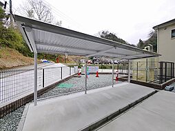 駐輪場です