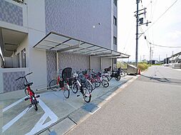 自転車置き場です