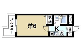 シティパレス富雄北  ｜ 奈良県奈良市富雄北2丁目（賃貸マンション1K・2階・18.15㎡） その2