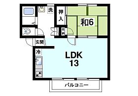 奈良県天理市櫟本町（賃貸アパート1LDK・2階・42.70㎡） その2