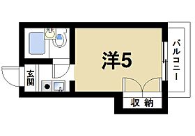 アートハウスなら  ｜ 奈良県奈良市南京終町7丁目（賃貸マンション1R・3階・15.00㎡） その2